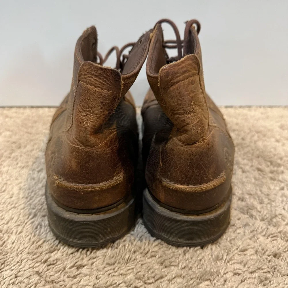 Dr Martens Arizona Chukka Boots Mens Size 12 Brown Leather Lace Up Ankle Casual
